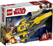 Load image into Gallery viewer, LEGO Star Wars: The Clone Wars Anakin's Jedi Starfighter 75214 Building Kit (247 Pieces)