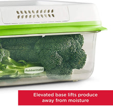 Load image into Gallery viewer, Rubbermaid FreshWorks Saver, Medium Short Produce Storage Containers