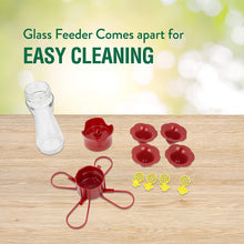 Load image into Gallery viewer, Perky-Pet 203CPBN Pinch Waist Glass Hummingbird Feeder