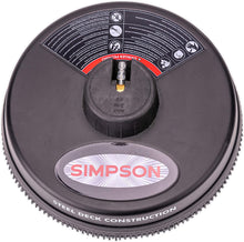 Load image into Gallery viewer, Simpson Cleaning 80165, Rated Up to 3700 PSI Universal 15" Steel Surface Scrubber for Cold Water Pressure Washers, Plain