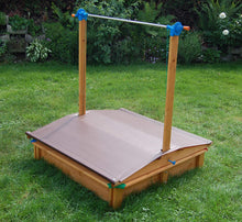 Load image into Gallery viewer, Exaco Felix Gaspo Sandbox, Felix, Orange-Brown, 40 x 51 inches