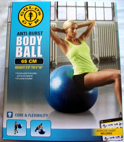 Golds Gym 65 cm Anti-Burst Body Ball