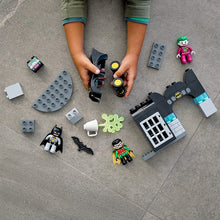 Load image into Gallery viewer, LEGO DUPLO Batman Batcave 10919 Action Figure Toy for Toddlers; with Batman, Robin, The Joker and The Batmobile; Great Gift for Super Hero Kids Who Love Imaginative Play, New 2020 (33 Pieces)