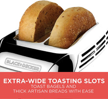 Load image into Gallery viewer, Black+Decker TR3500SD Bread toaster, Stainless Steel