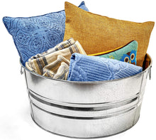 Load image into Gallery viewer, Behrens 3GS 17 Gallon Round Galvanized Steel Tub