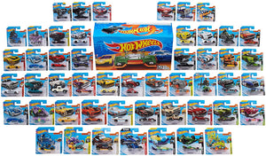 Hot Wheels 50-Car Pack of 1:64 Scale Vehicles Individually Packaged, Gift for Collectors & Kids Ages 3 Years Old & Up [Amazon Exclusive]