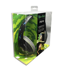 Load image into Gallery viewer, Rick and Morty Over The Ear Headphones with Built in Microphone Quality Sound from The Makers of iHome