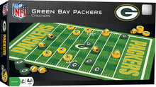 Load image into Gallery viewer, MasterPieces NFL Green Bay Packers Checkers Board Game
