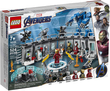 Load image into Gallery viewer, LEGO Marvel Avengers Iron Man Hall of Armor 76125 Building Kit