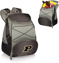 Load image into Gallery viewer, PICNIC TIME NCAA Purdue Boilermakers PTX Insulated Backpack Cooler, Black