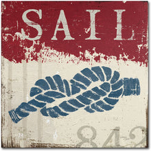Load image into Gallery viewer, Trademark Fine Art Nautical III Red Artwork by Wellington Studio