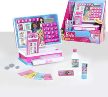 Load image into Gallery viewer, Barbie Deluxe Cash Register with Sounds, 12-Pieces
