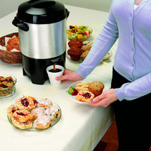 Load image into Gallery viewer, Hamilton Beach 40540 Brew Station 40-Cup Coffee Urn, Silver