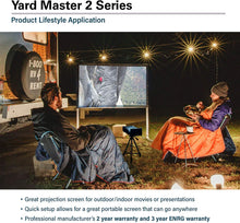Load image into Gallery viewer, Outdoor Projector Screen with Stand 16:9, 8K 4K Ultra HD 3D Fast Folding Portable Movie Theater Cinema