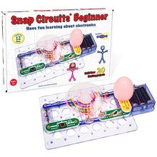 Load image into Gallery viewer, Snap Circuits Beginner Electronics Exploration Kit | Over 20 STEM Projects | 4-Color Project Manual | 12 Snap Modules | Unlimited Fun