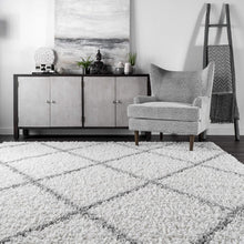 Load image into Gallery viewer, nuLOOM Trellis Cozy Soft &amp; Plush Shag Rug