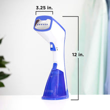 Load image into Gallery viewer, BLACK+DECKER Garment, Hand, Travel Steamer, Blue, HGS100P, Compact, Indigo