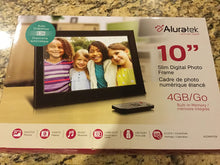 Load image into Gallery viewer, Aluratek 10&quot; Slim Photo Frame