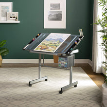 Load image into Gallery viewer, Studio Designs 10053  Vision Craft Station in Silver / Blue Glass