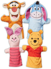 Load image into Gallery viewer, Melissa &amp; Doug Winnie The Pooh Hand Puppets