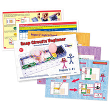 Load image into Gallery viewer, Snap Circuits Beginner Electronics Exploration Kit | Over 20 STEM Projects | 4-Color Project Manual | 12 Snap Modules | Unlimited Fun