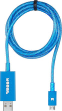 Load image into Gallery viewer, 3&#39; USB Type A-to-Micro USB Cable - Blue