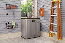Load image into Gallery viewer, Suncast 36" Resin Base Garage Storage Cabinet, Platinum