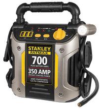 Load image into Gallery viewer, STANLEY J5C09 JUMPiT Portable Power Station Jump Starter: 1000 Peak/500 Instant Amps, 120 PSI Air Compressor, USB Port, Battery Clamps