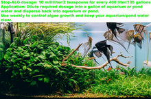 Load image into Gallery viewer, Viagrow Stop-Alg 1 Quart 946ml - Controls Algae Keeps Aquariums &amp; Pond Water Crystal Clear