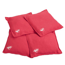 Load image into Gallery viewer, Triumph Professional Red Canvas Duck Cloth 16 oz. Bean Bag Set for Bean Bag Toss Outdoor Play