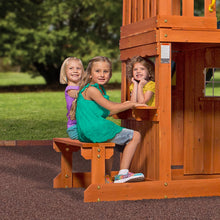 Load image into Gallery viewer, Backyard Discovery Oakmont All Cedar Wood Playset Swing Set