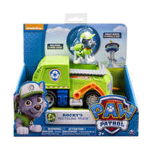 Load image into Gallery viewer, Paw Patrol Rocky's Recycling Truck, Vehicle and Figure