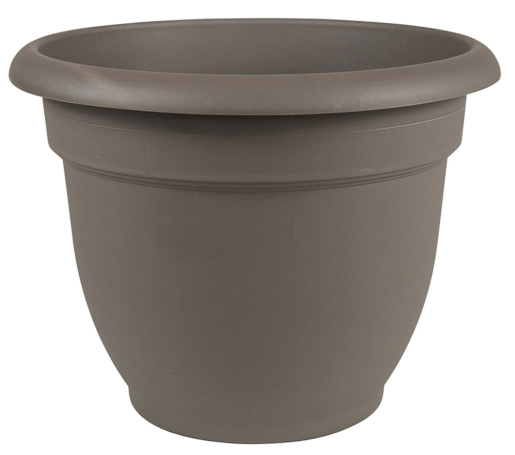 Bloem 100533305 Bloem Ariana Self Watering Planter, Peppercorn