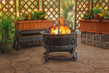 Load image into Gallery viewer, Pleasant Hearth OFW307R Killian fire Pit, Rubbed Bronze