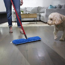 Load image into Gallery viewer, O-Cedar Dual Action Microfiber Flip Mop Damp/Dry All Surface Mop