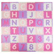 Load image into Gallery viewer, Sleeping Partners Tadpoles Soft EVA Foam 36 Piece ABC Embossed Texture Playmat Set