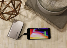 Load image into Gallery viewer, myCharge HubMini Portable ChargerExternal Battery Pack Power Bank Built-in Lightning Cable and Micro-USB Cable for Cell Phones
