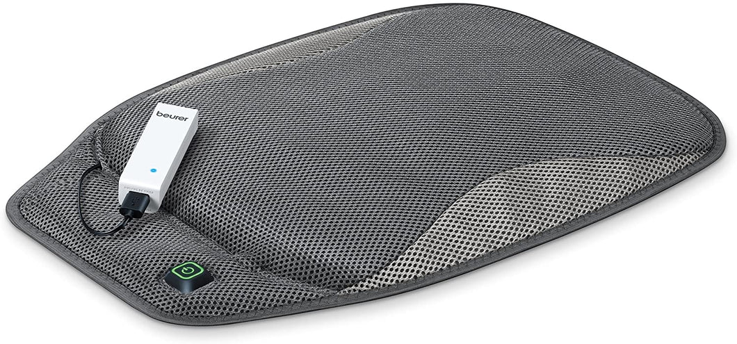 Beurer Portable Wireless Heated Cushion with Convenient Storage Bag, Rechargeable, Durable for Indoor & Outdoor Use