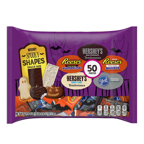 HERSHEY'S ALL TIME GREATS Snack Size Chocolate Candy Assortment, 120 Pieces