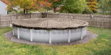 Load image into Gallery viewer, Robelle 3733-4 Supreme Winter Cover for 33-Foot Round Above-Ground Pools