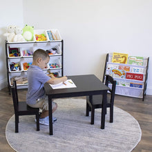 Load image into Gallery viewer, Humble Crew Kids Wood Table &amp; 4 Chairs Set
