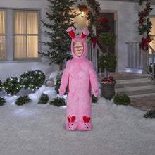 Load image into Gallery viewer, Gemmy 6 Ft Ralphie in Bunny Suit from A Christmas Story Airblown Inflatable Indoor/Outdoor Holiday Decoration