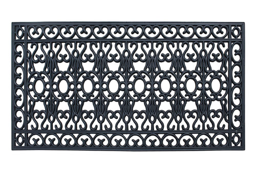 A1 Home Collections First Impression Finished Elegant Large Double Doormat