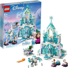 Load image into Gallery viewer, LEGO Disney Princess Elsa's Magical Ice Palace 43172 Toy Castle Building Kit with Mini Dolls, Castle Playset with Popular Frozen Characters Including Elsa, Olaf, Anna and More (701 Pieces)