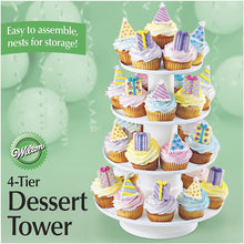 Load image into Gallery viewer, 4 Tier Dessert Tower