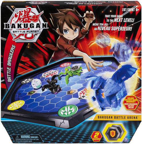 Bakugan Battle Arena, Game Board Collectibles, for Ages 6 and Up (Edition May Vary)