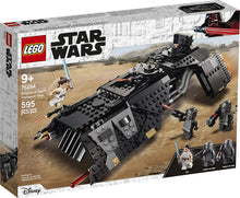 Load image into Gallery viewer, LEGO Star Wars: The Rise of Skywalker Knights of Ren Transport Ship 75284 Spacecraft Set, Features Knights of Ren and Rey Minifigures to Role-Play Star Wars Missions, New 2020 (595 Pieces)