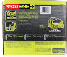 Load image into Gallery viewer, Ryobi One+ P5231 18V Lithium Ion Cordless Orbital T-Shaped 3,000 SPM Jigsaw (Battery Not Included, Power Tool and T-Shaped Wood Cutting Blade Only)