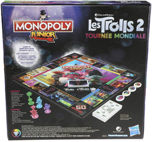 Load image into Gallery viewer, Monopoly Junior: DreamWorks Trolls World Tour Edition Board Game for Kids Ages 5 and Up