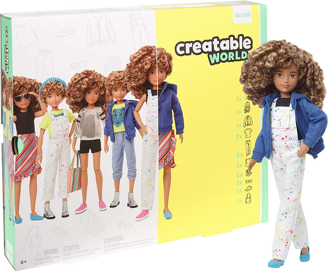Creatable World Deluxe Character Kit Customizable Doll